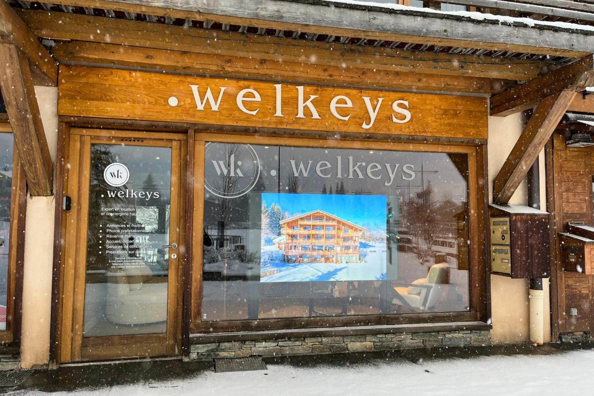 Appartement Du Flocon - Welkeys Megeve Ngoại thất bức ảnh